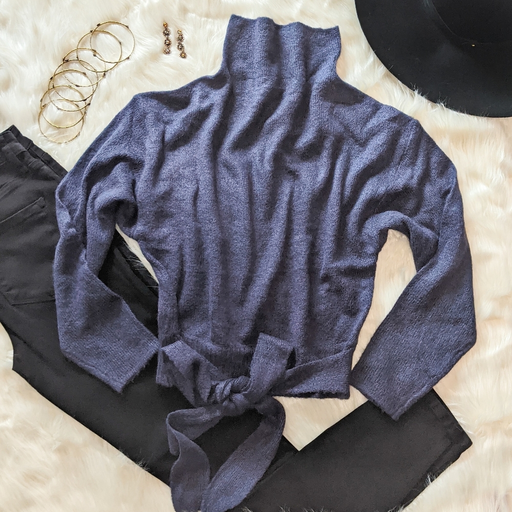 NWT Line & Dot Oriana Tied Sweater - Picture 6 of 6